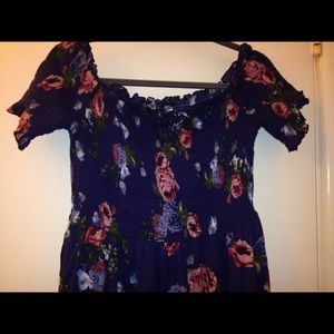 Floral summer maxi dress